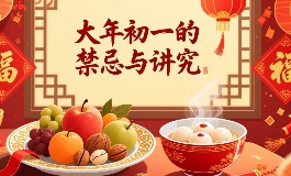 大年初一的禁忌与讲究，春节第一天的传统习俗