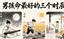男孩命最好的三个时辰，注定富贵一生