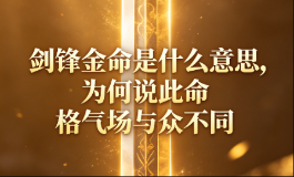 剑锋金命是什么意思，为何说此命格气场与众不同
