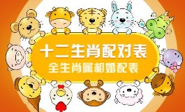 12生肖婚姻最佳配对对照表