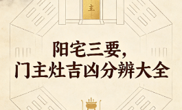 阳宅三要，门主灶吉凶分辨大全