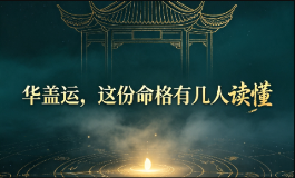 华盖运，这份命格有几人读懂